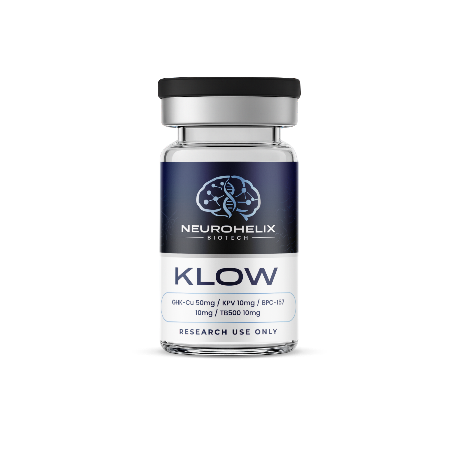 KLOW - GHK-Cu (50mg) / KPV (10mg) / BPC-157 (10mg) / TB500 (10mg)